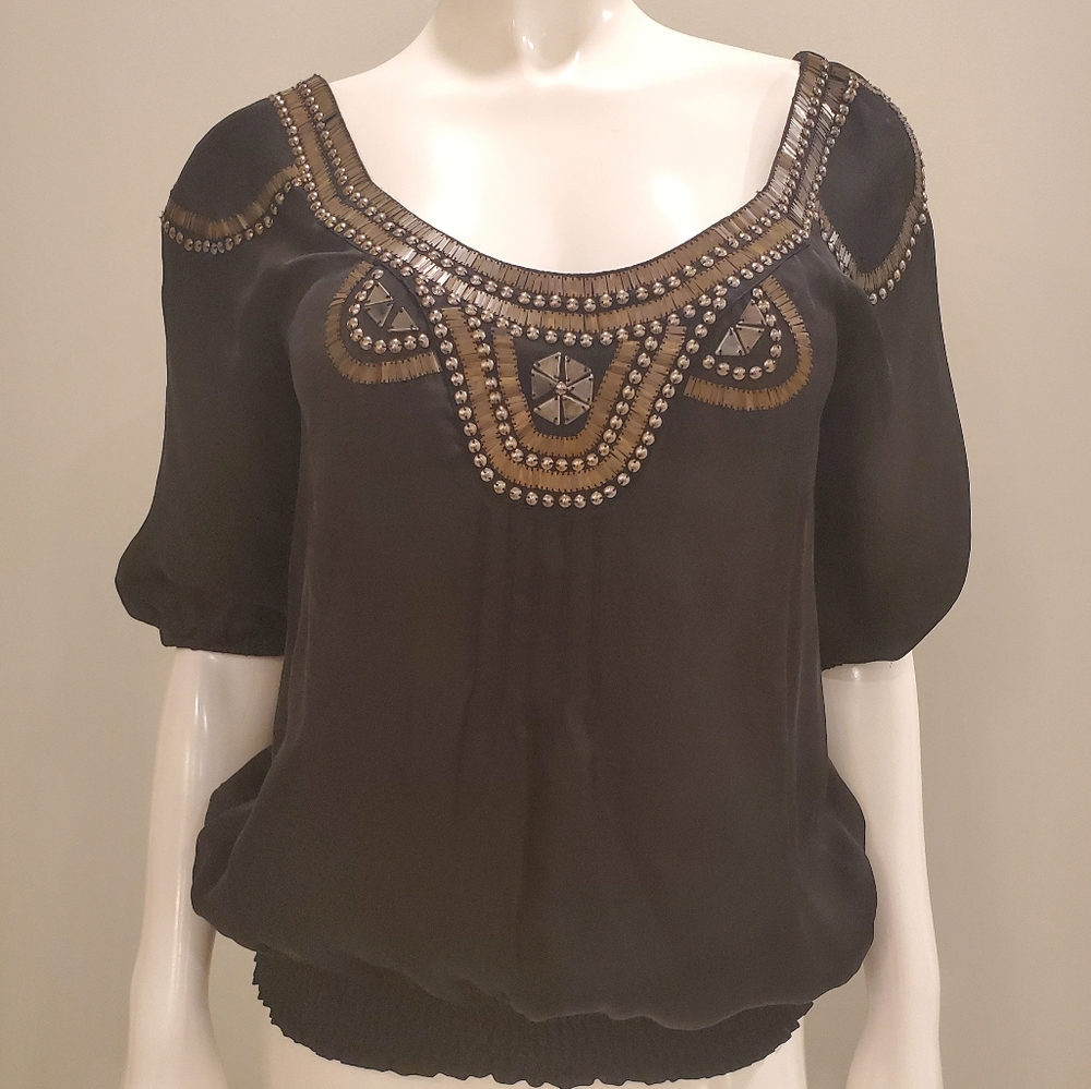 Bebe silk top - Picture 3 of 10